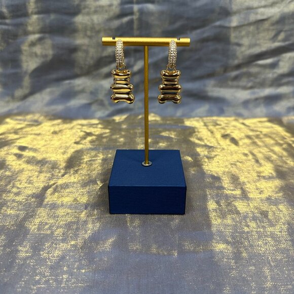 APM Monaco Loulou Yummy Gold Earrings - Picture 3 of 5